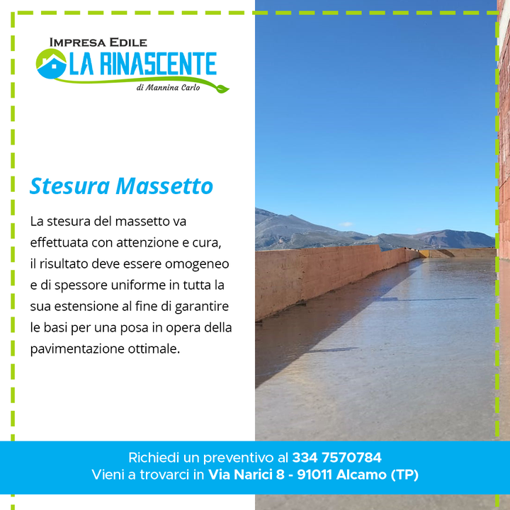 📢 Massetto a regola d'arte‼