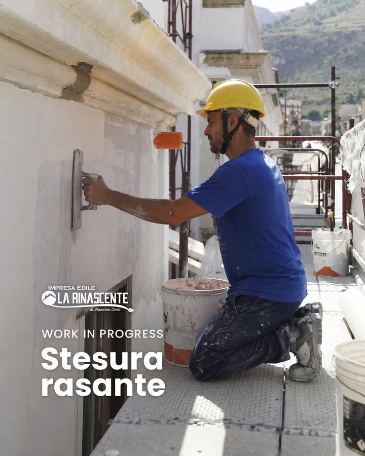 Ogni fase ha la sua importanza
La stesura del rasante permette