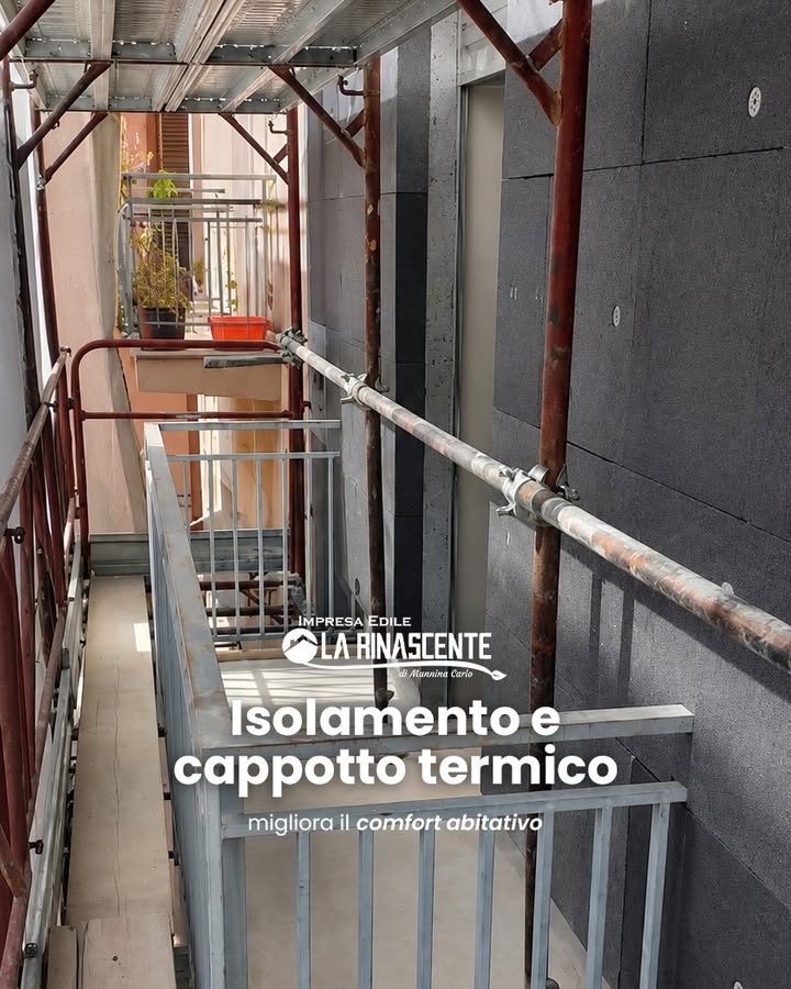 Più comfort dentro casa, in ogni stagione 🏠
L’isolamento a cappotto