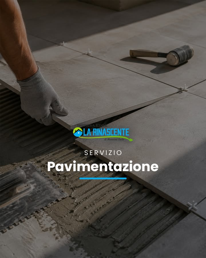 Servizio pavimentazione 🛠️
Impresa Edile La Rinascente mette a disposizione esperienza